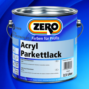 ZERO AQUA PARKETTLACK